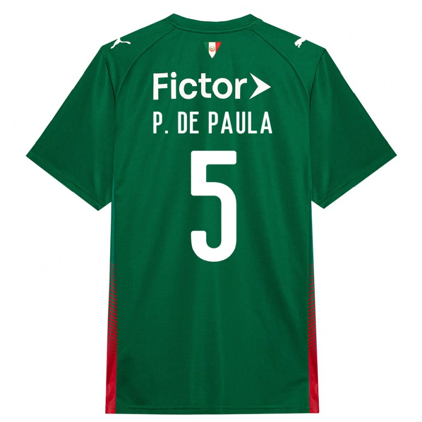Danxen Men Patrick De Paula #5 Green Red White Home Jersey 2026/27 T-Shirt