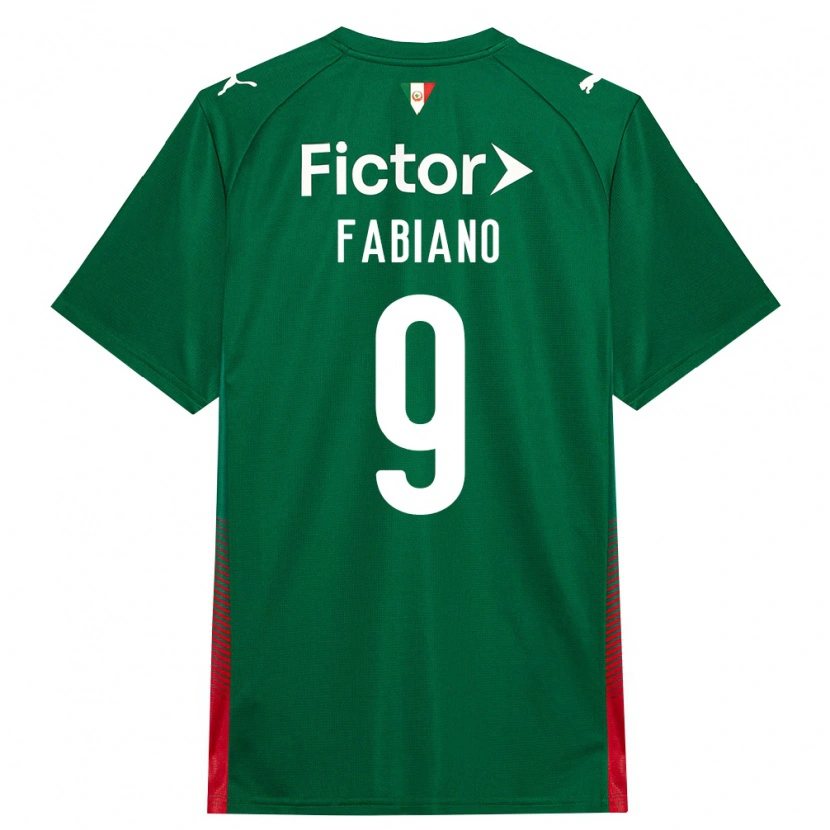 Danxen Men Fabiano Rodrigues Pereira #9 Green Red White Home Jersey 2026/27 T-Shirt