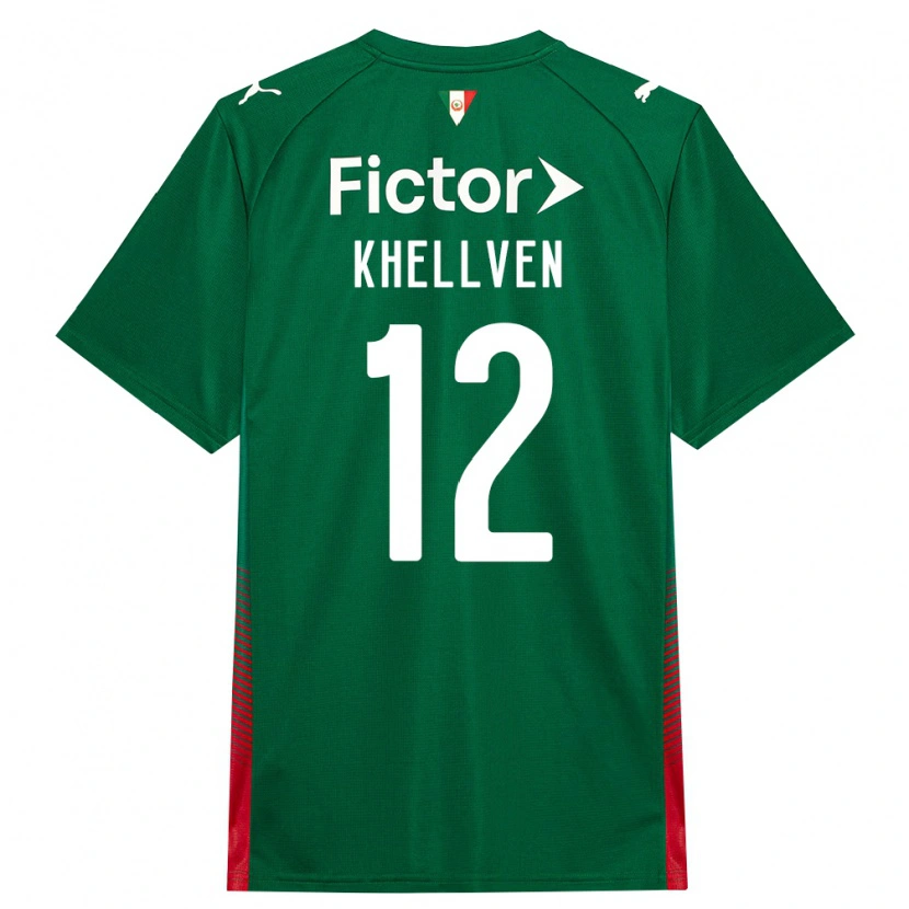 Danxen Men Khellven Douglas Silva Oliveira #12 Green Red White Home Jersey 2026/27 T-Shirt