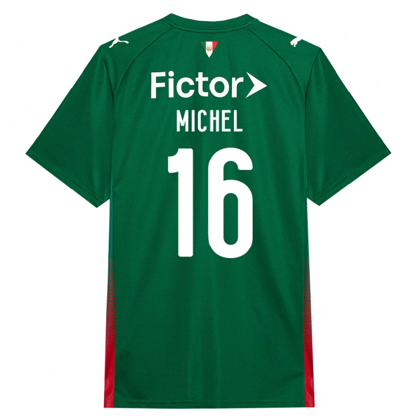 Danxen Men Michel Cavalcante Fonseca Da Silva #16 Green Red White Home Jersey 2026/27 T-Shirt