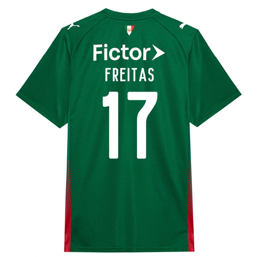 Danxen Men Marlon Freitas #17 Green Red White Home Jersey 2026/27 T-Shirt