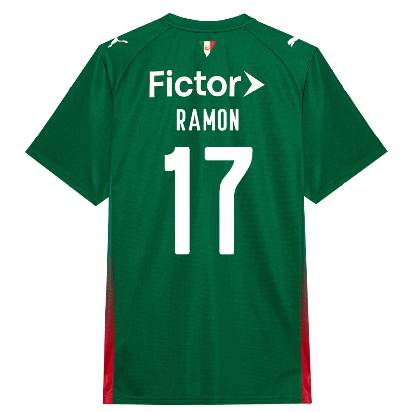 Danxen Men Ramon Riquelme #17 Green Red White Home Jersey 2026/27 T-Shirt