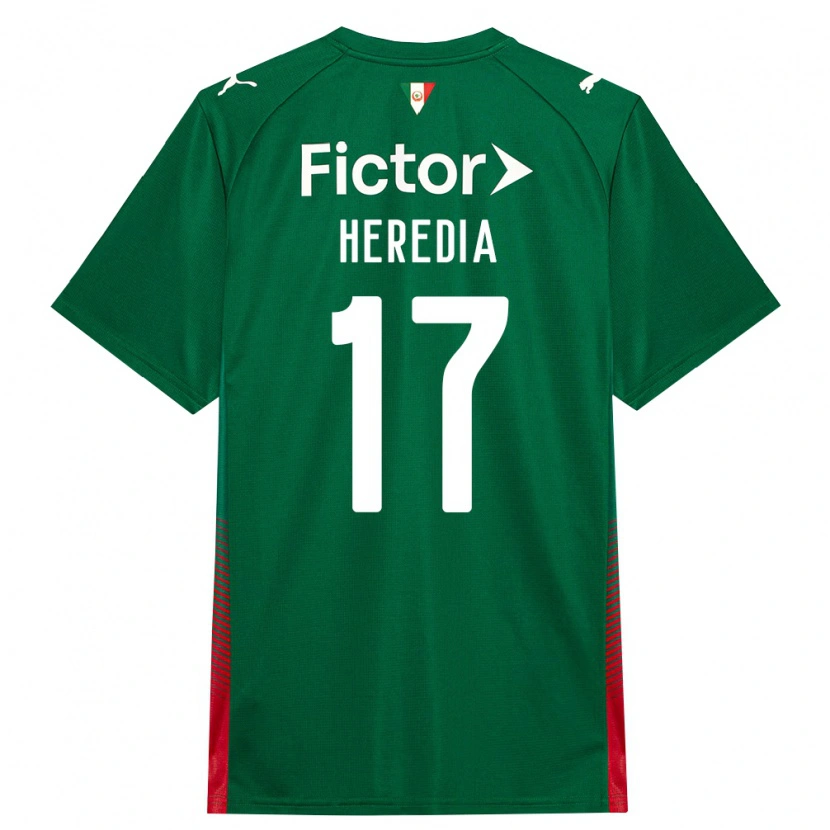Danxen Men Jesus Heredia #17 Green Red White Home Jersey 2026/27 T-Shirt