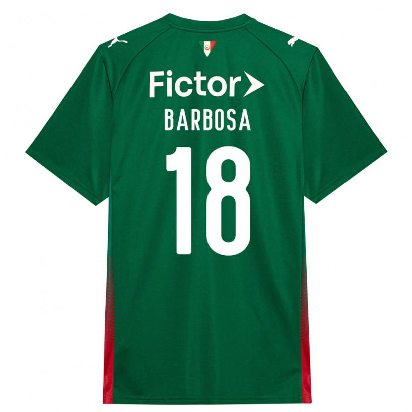 Danxen Men Danilo Barbosa #18 Green Red White Home Jersey 2026/27 T-Shirt