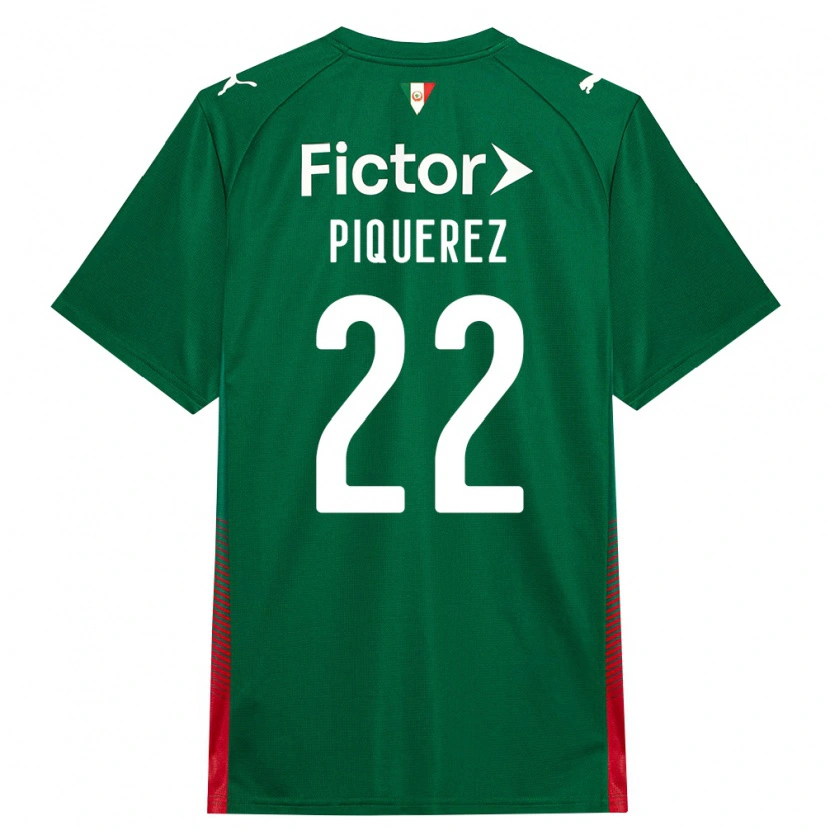 Danxen Men Joaquín Piquerez #22 Green Red White Home Jersey 2026/27 T-Shirt
