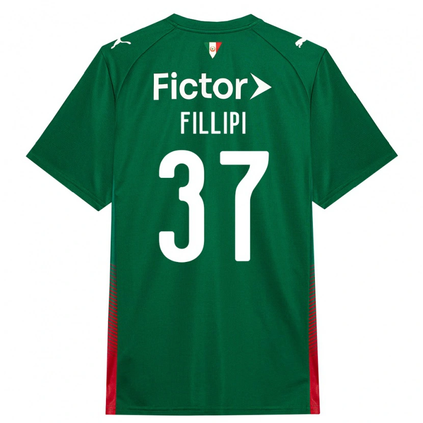 Danxen Men Riquelme Fillipi #37 Green Red White Home Jersey 2026/27 T-Shirt