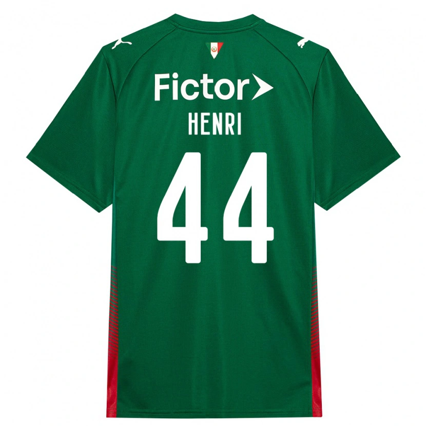 Danxen Men Henri #44 Green Red White Home Jersey 2026/27 T-Shirt
