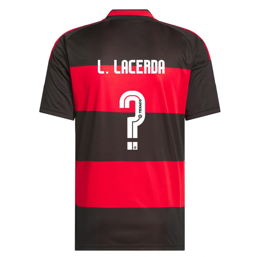 Danxen Men Iago Lacerda #0 Red Black White Home Jersey 2026/27 T-Shirt