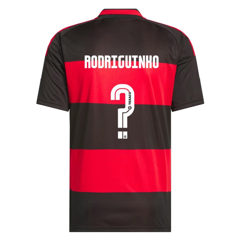 Danxen Men Rodriguinho #0 Red Black White Home Jersey 2026/27 T-Shirt