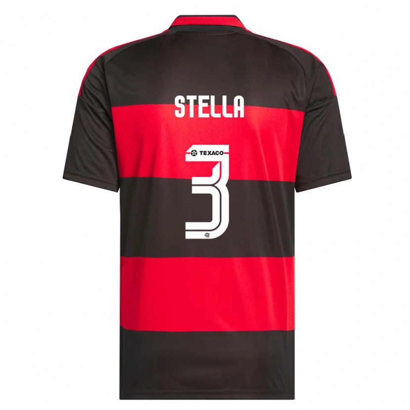 Danxen Men Stella #3 Red Black White Home Jersey 2026/27 T-Shirt
