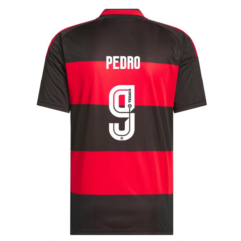 Danxen Men Pedro Guilherme Abreu Dos Santos #9 Red Black White Home Jersey 2026/27 T-Shirt