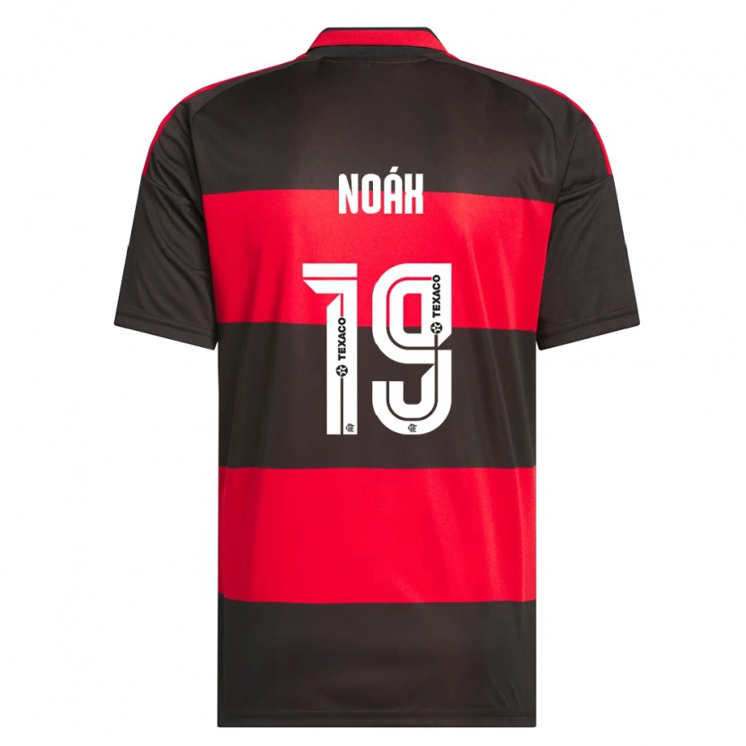 Danxen Men Noáh Gerlach Riger Silva #19 Red Black White Home Jersey 2026/27 T-Shirt
