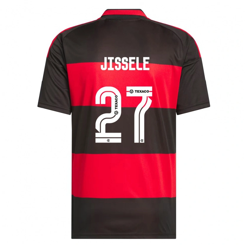 Danxen Men Jissele #27 Red Black White Home Jersey 2026/27 T-Shirt