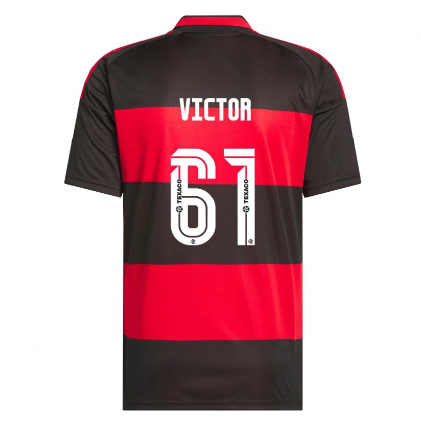 Danxen Men João Souza #61 Red Black White Home Jersey 2026/27 T-Shirt