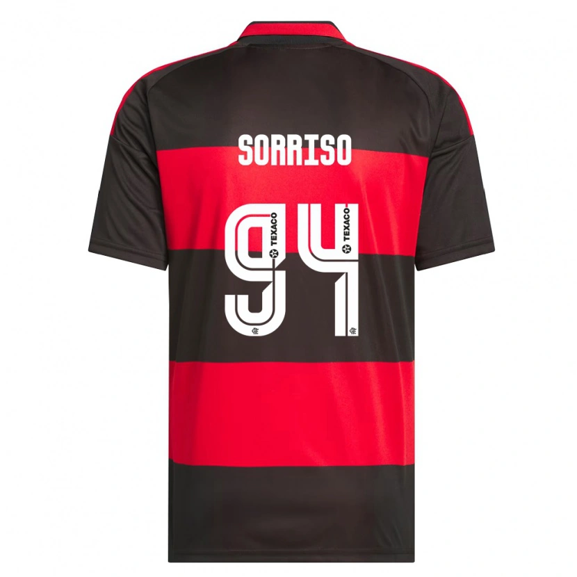 Danxen Men Sorriso #94 Red Black White Home Jersey 2026/27 T-Shirt