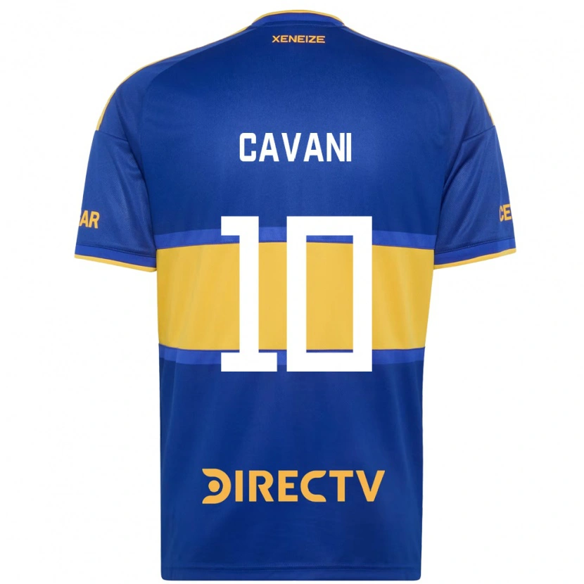 Danxen Men Edinson Cavani #10 Royal Blue Yellow Home Jersey 2026/27 T-Shirt