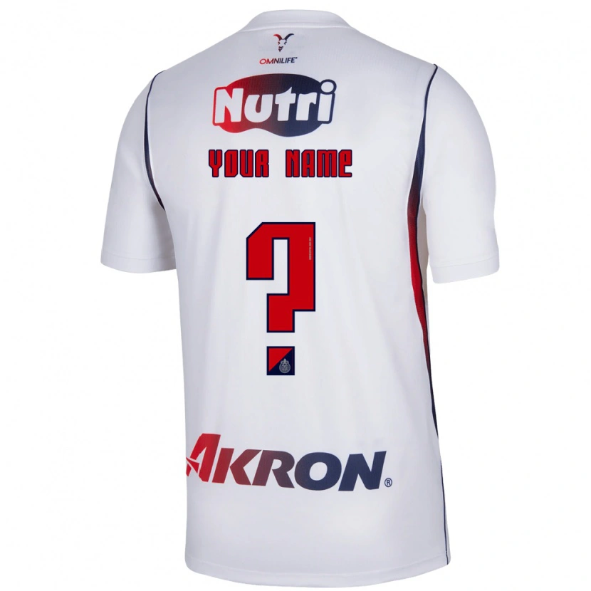 Danxen Men Your Name #0 Red White Navy Blue Away Jersey 2026/27 T-Shirt