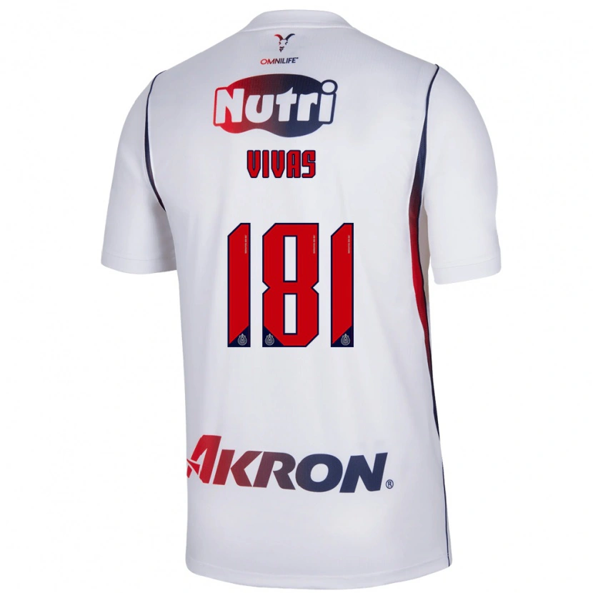 Danxen Men Ángel Vivas #181 Red White Navy Blue Away Jersey 2026/27 T-Shirt