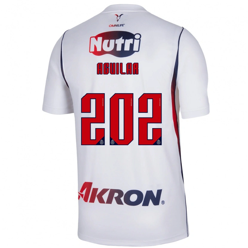Danxen Men Erick Aguilar #202 Red White Navy Blue Away Jersey 2026/27 T-Shirt