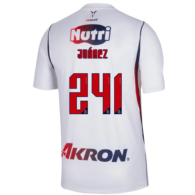 Danxen Men Hugo Juárez #241 Red White Navy Blue Away Jersey 2026/27 T-Shirt