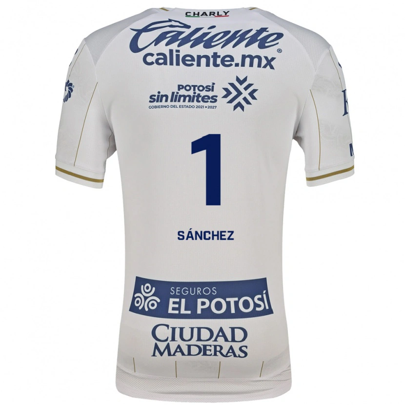 Danxen Men Andrés Sánchez #1 White Blue Away Jersey 2026/27 T-Shirt