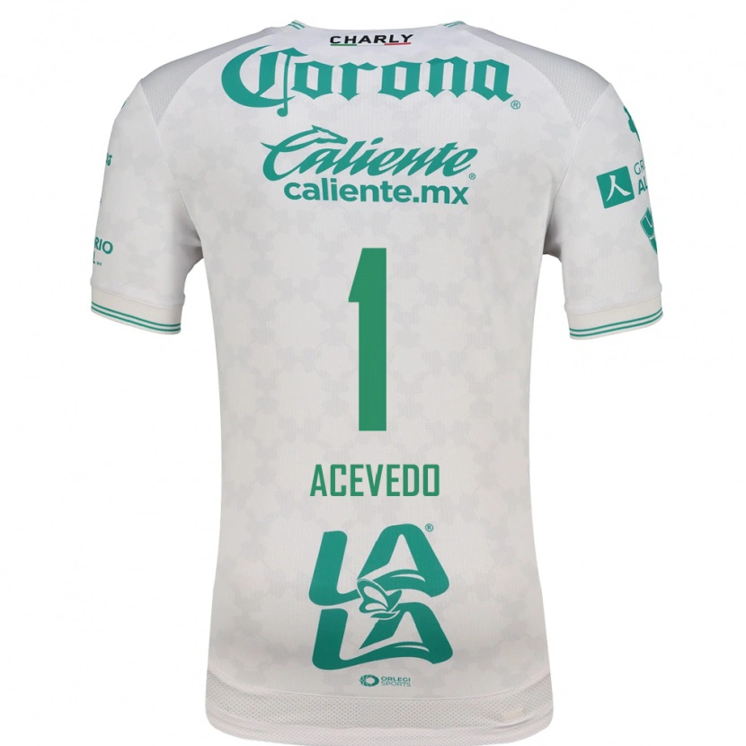 Danxen Men Carlos Acevedo #1 Light Green White Away Jersey 2026/27 T-Shirt
