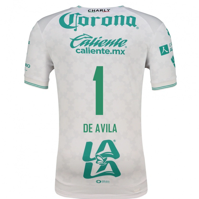 Danxen Men Hannia De Avila #1 Light Green White Away Jersey 2026/27 T-Shirt