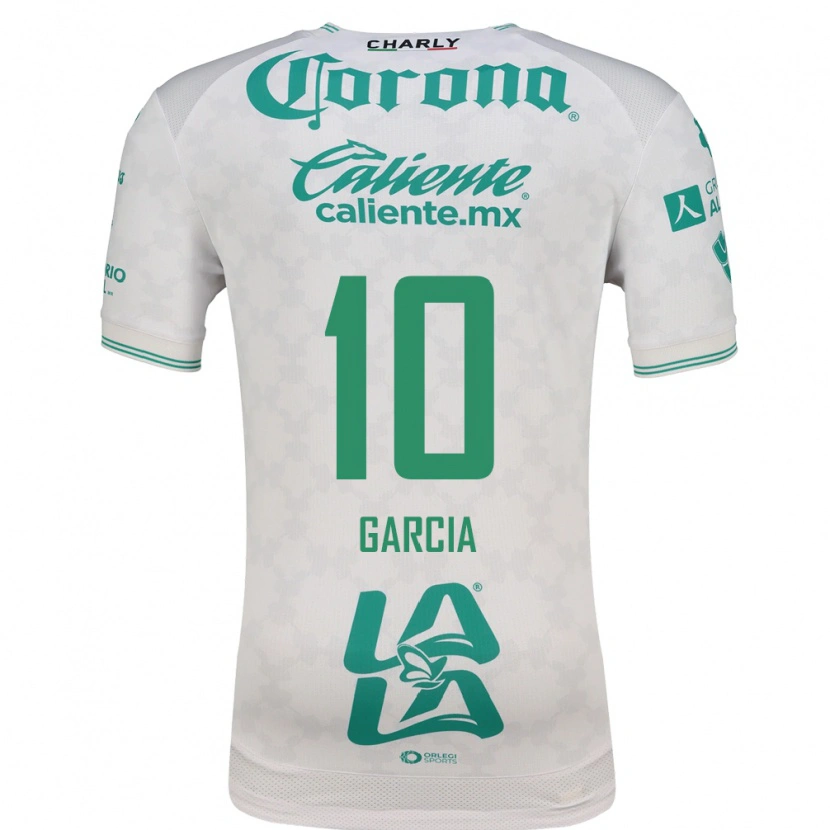 Danxen Men Daniela Garcia #10 Light Green White Away Jersey 2026/27 T-Shirt