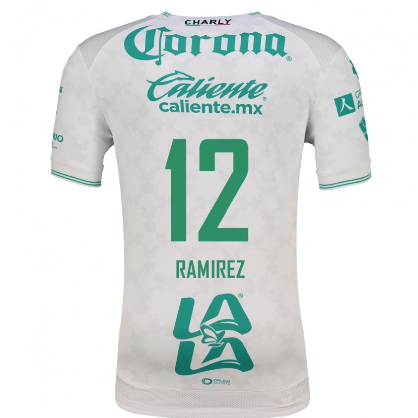 Danxen Men Santiago Ramírez #12 Light Green White Away Jersey 2026/27 T-Shirt