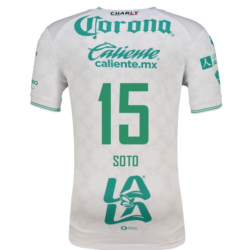 Danxen Men Stephanie Soto #15 Light Green White Away Jersey 2026/27 T-Shirt
