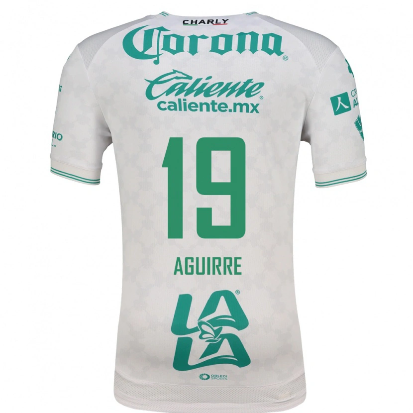 Danxen Men Eduardo Aguirre #19 Light Green White Away Jersey 2026/27 T-Shirt