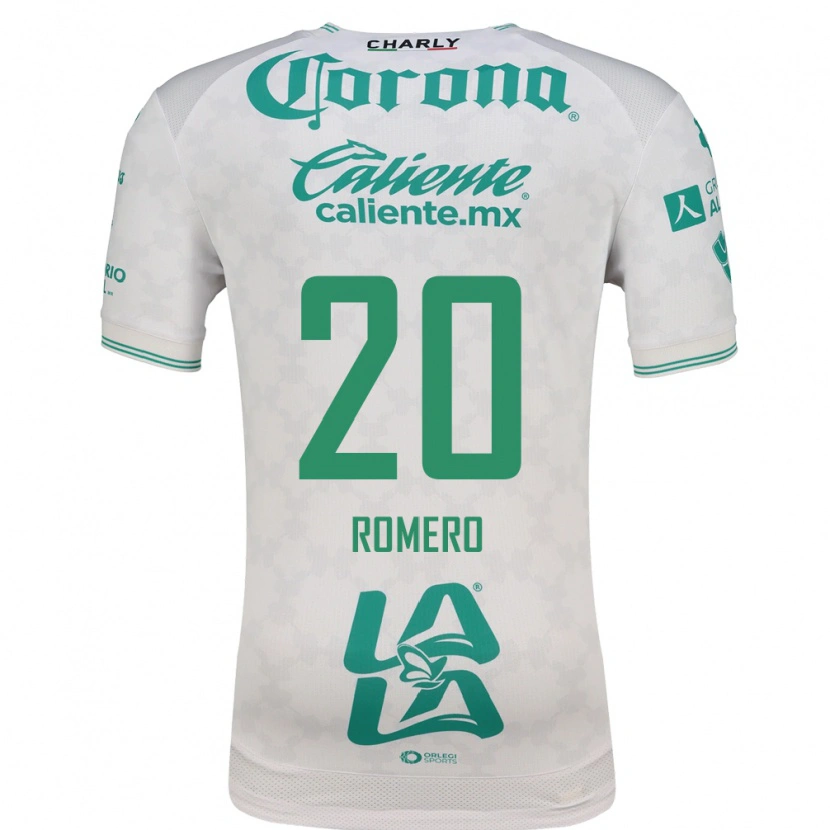 Danxen Men Lia Romero #20 Light Green White Away Jersey 2026/27 T-Shirt