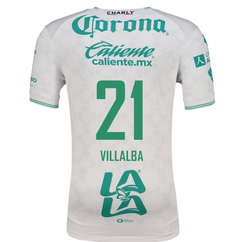 Danxen Men Fran Villalba #21 Light Green White Away Jersey 2026/27 T-Shirt