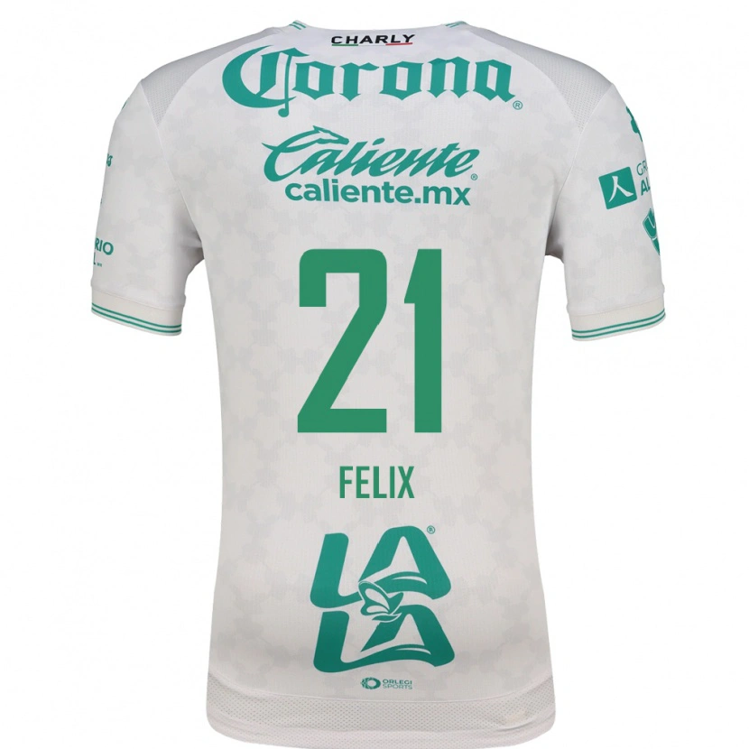 Danxen Men Judith Félix #21 Light Green White Away Jersey 2026/27 T-Shirt