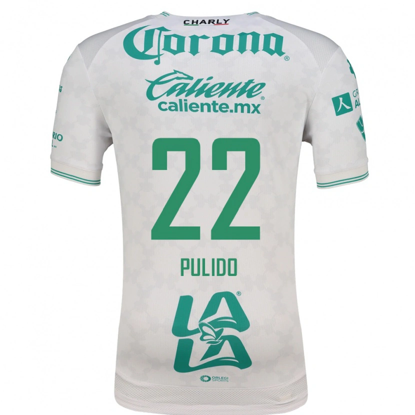 Danxen Men Sheila Pulido #22 Light Green White Away Jersey 2026/27 T-Shirt