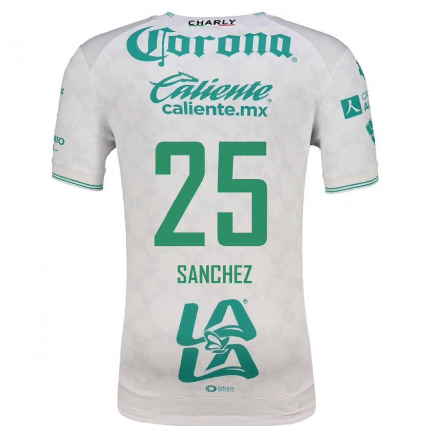Danxen Men Felipe Sánchez #25 Light Green White Away Jersey 2026/27 T-Shirt