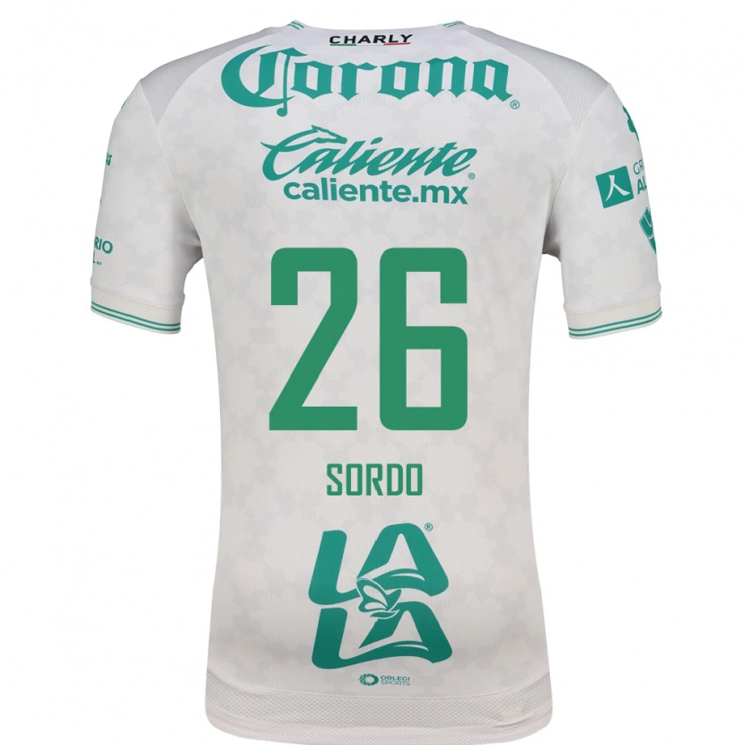 Danxen Men Ramiro Sordo #26 Light Green White Away Jersey 2026/27 T-Shirt