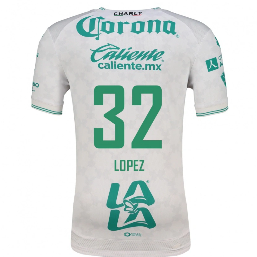 Danxen Men Raúl López #32 Light Green White Away Jersey 2026/27 T-Shirt