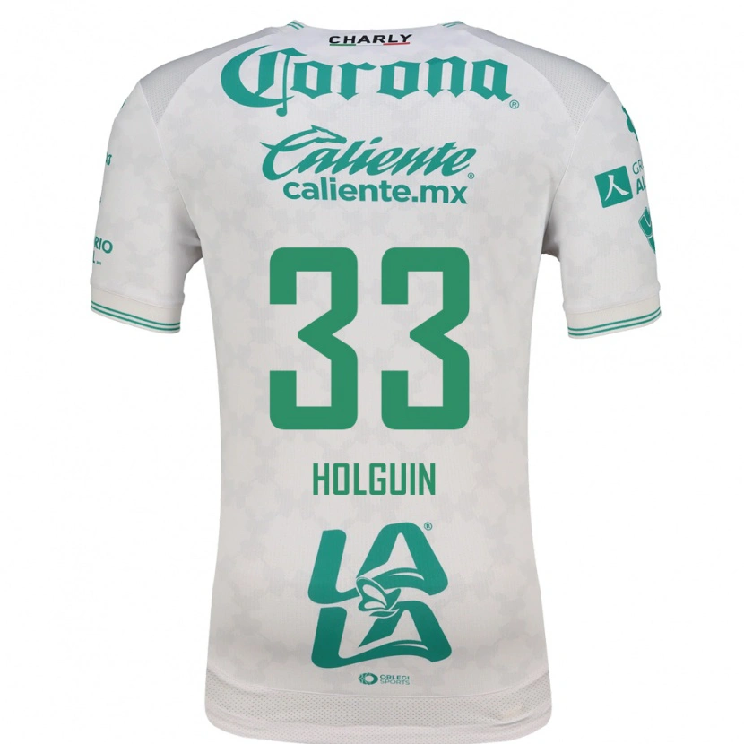 Danxen Men Héctor Holguín #33 Light Green White Away Jersey 2026/27 T-Shirt