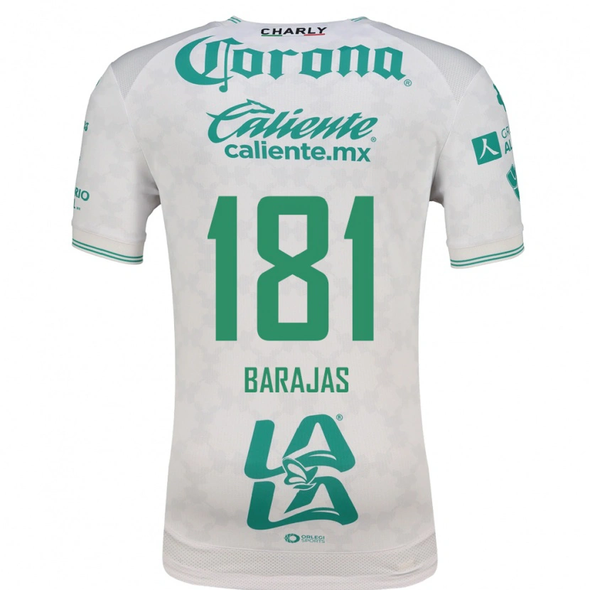 Danxen Men Sergio Barajas #181 Light Green White Away Jersey 2026/27 T-Shirt