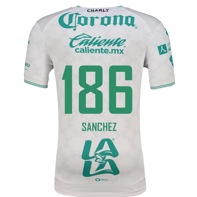 Danxen Men David Sánchez #186 Light Green White Away Jersey 2026/27 T-Shirt