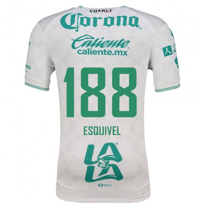 Danxen Men Bruno Esquivel #188 Light Green White Away Jersey 2026/27 T-Shirt