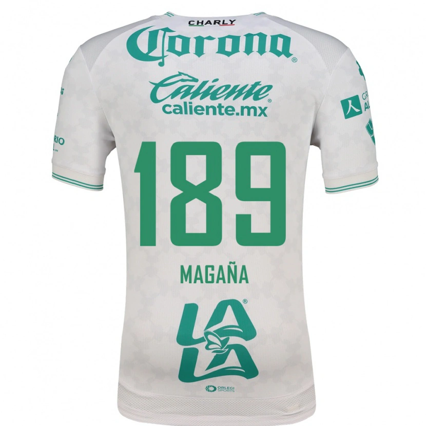 Danxen Men Emilio Magaña #189 Light Green White Away Jersey 2026/27 T-Shirt