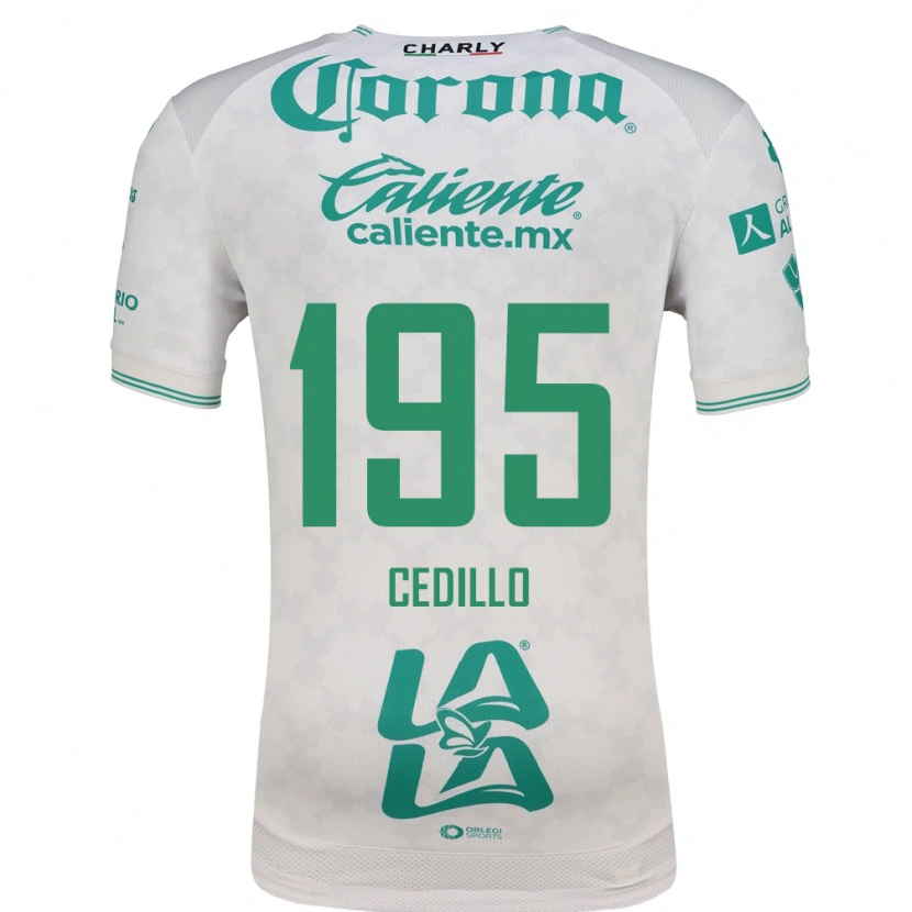 Danxen Men Nelson Cedillo #195 Light Green White Away Jersey 2026/27 T-Shirt