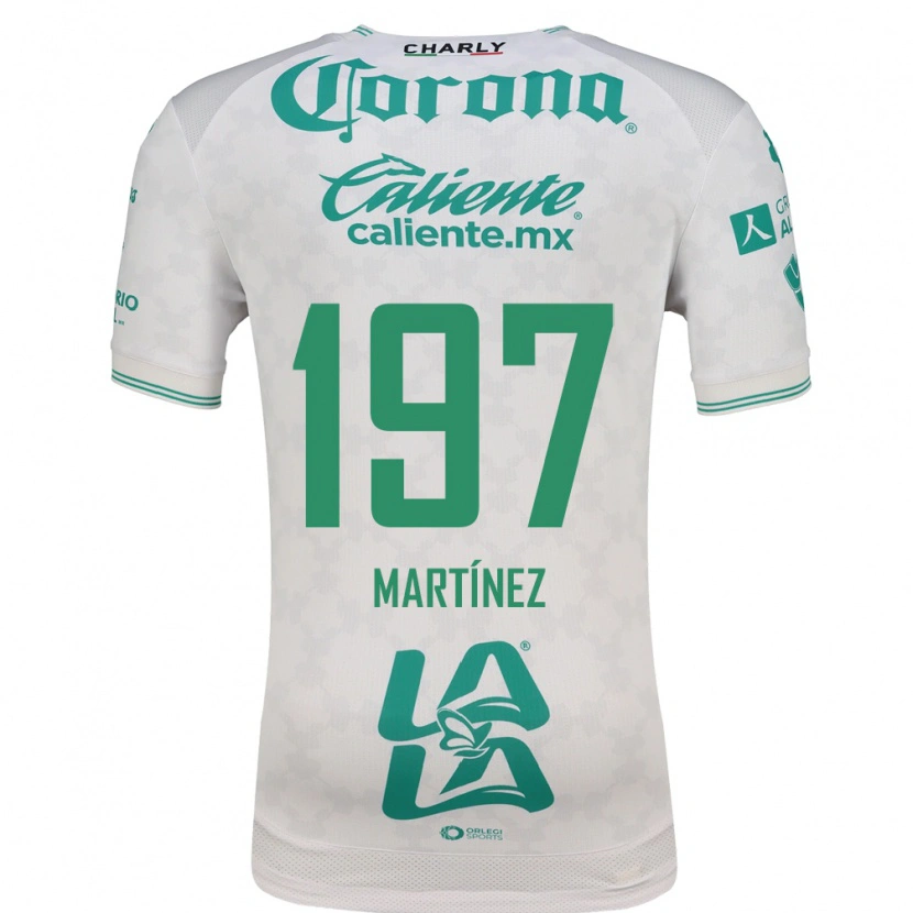 Danxen Men André Martínez #197 Light Green White Away Jersey 2026/27 T-Shirt