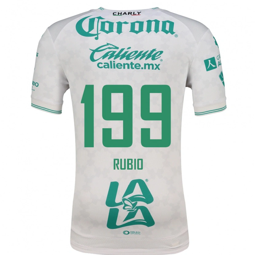 Danxen Men Ronaldo Rubio #199 Light Green White Away Jersey 2026/27 T-Shirt