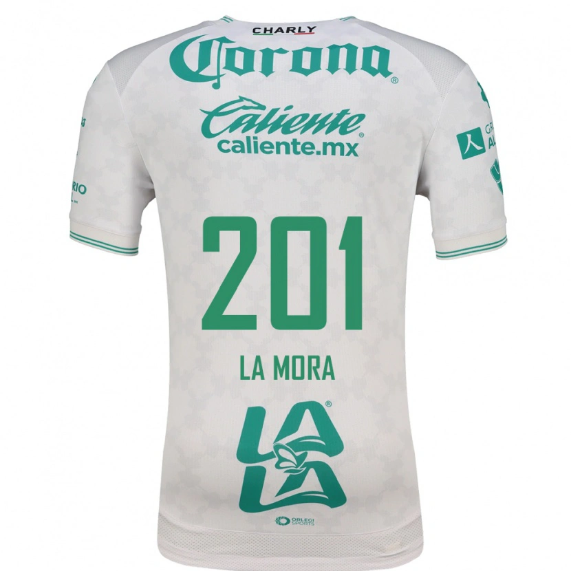 Danxen Men Luis De La Mora #201 Light Green White Away Jersey 2026/27 T-Shirt