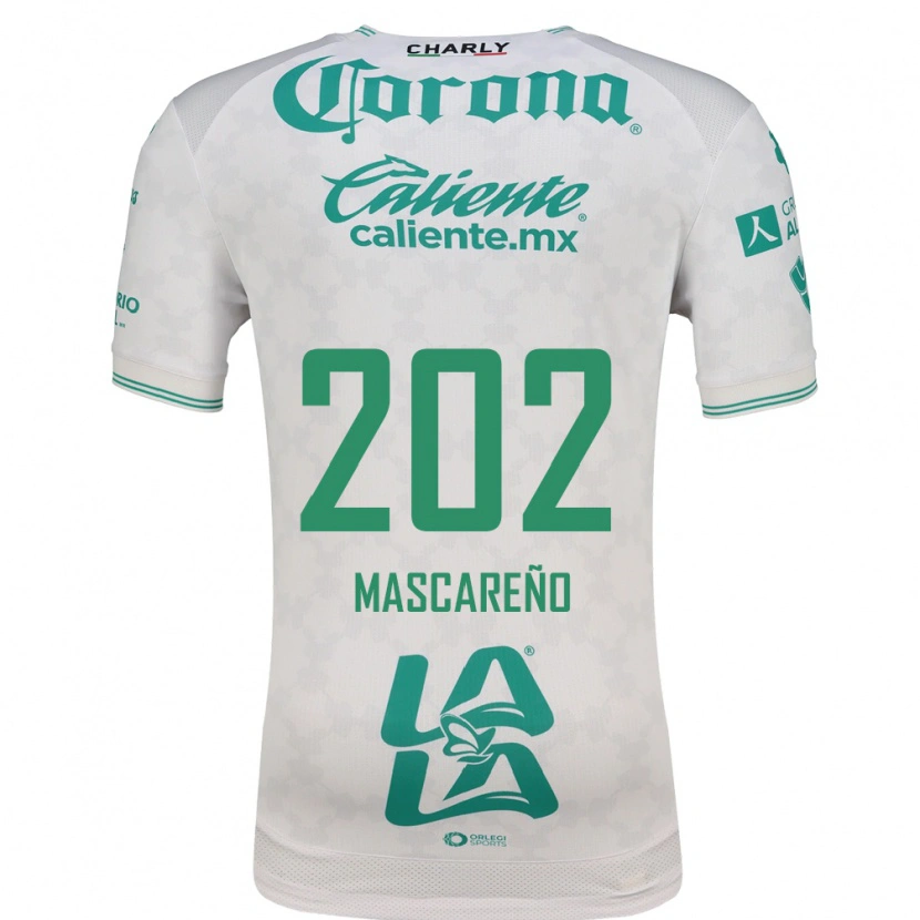 Danxen Men Luis Mascareño #202 Light Green White Away Jersey 2026/27 T-Shirt