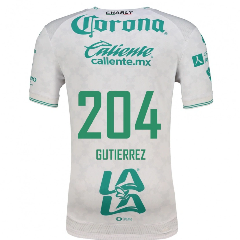 Danxen Men Gabriel Gutiérrez #204 Light Green White Away Jersey 2026/27 T-Shirt