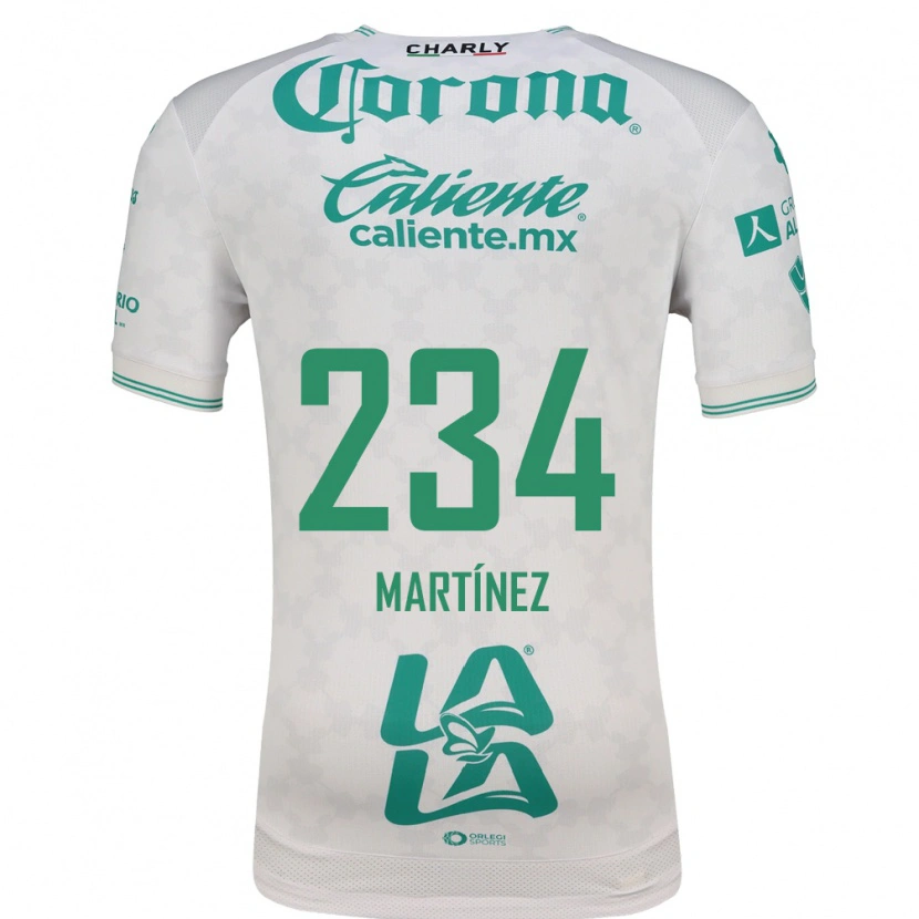 Danxen Men Cristian Martínez #234 Light Green White Away Jersey 2026/27 T-Shirt